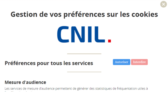 Cnil recommandation Cookies