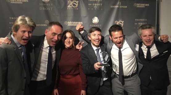 DATA LEGAL DRIVE remporte le trophée d'argent aux Trophées du Droit