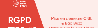 Tips RGPD : Durée de conservation RGPD et mise en demeure Linky