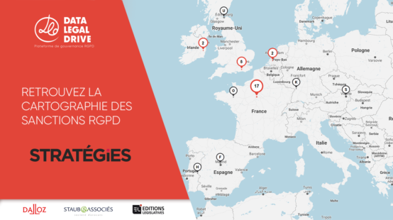 Retrouvez la cartographie des sanctions RGPD sur Stratégies