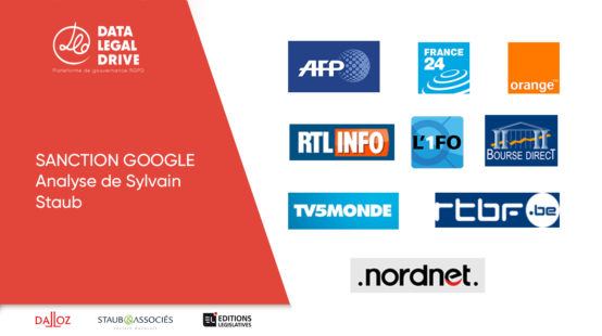 Analyse de la sanction de Google par Sylvain Staub pour l'AFP