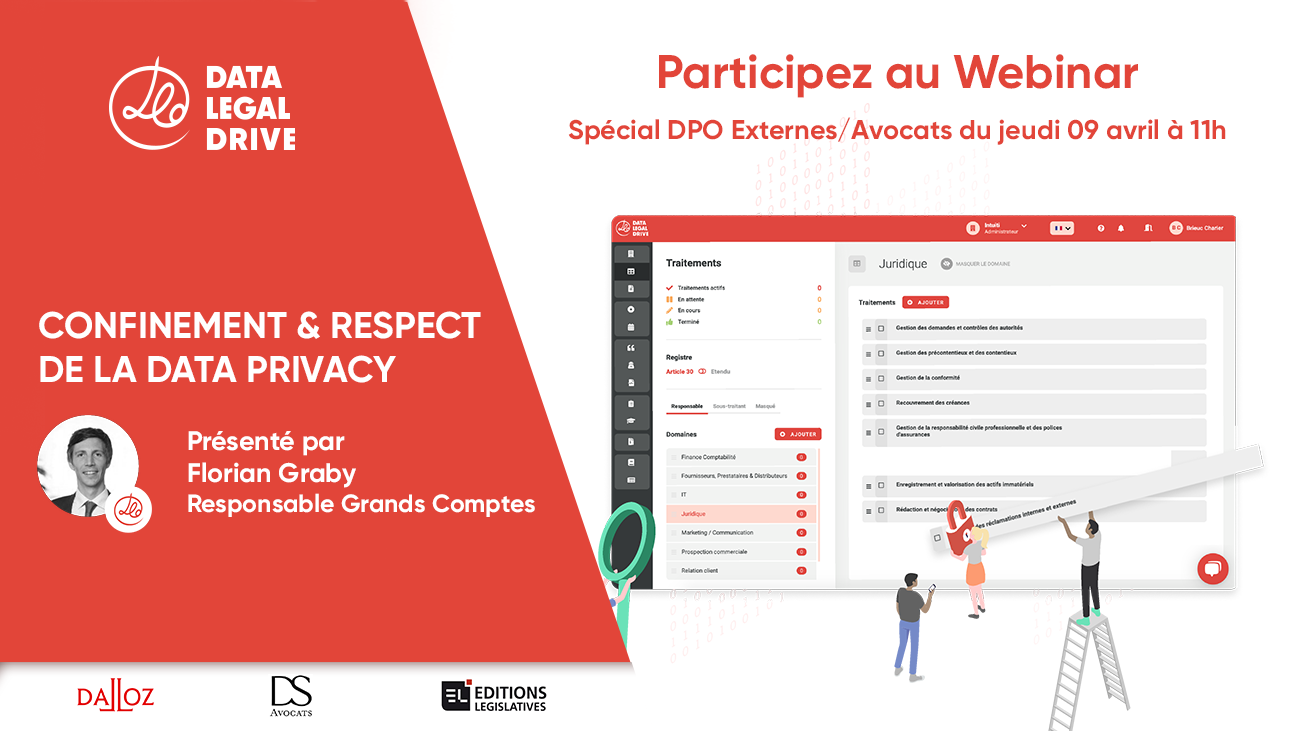 Participez au Webinar Spécial mise en conformité AVOCATS