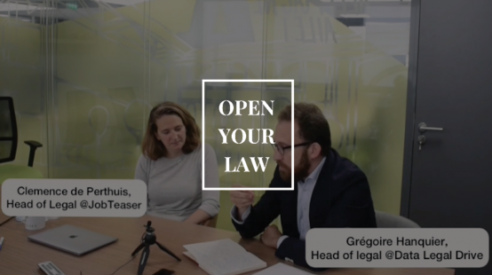 Grégoire Hanquier prend la parole dans le podcast Open Your Law